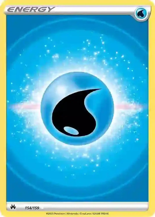 Water Energy 154, Crown Zenith | Sword & Shield, , 0.00 kr, Pokesingles. Kjøp pokemon kort til lave priser hos oss.