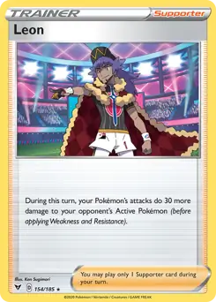 Leon 154 - Vivid Voltage Pokesingles
