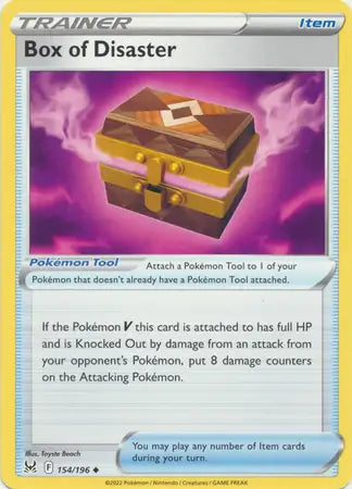 Box of Disaster 154, Lost Origin | Sword & Shield, , 0.00 kr, Pokesingles. Kjøp pokemon kort til lave priser hos oss.