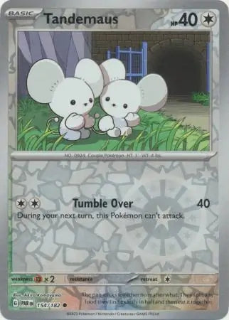 154 Tandemaus - Reverse Holo, Paradox Rift, reverse, 4.00 kr, Pokesingles. Kjøp pokemon kort til lave priser hos oss.