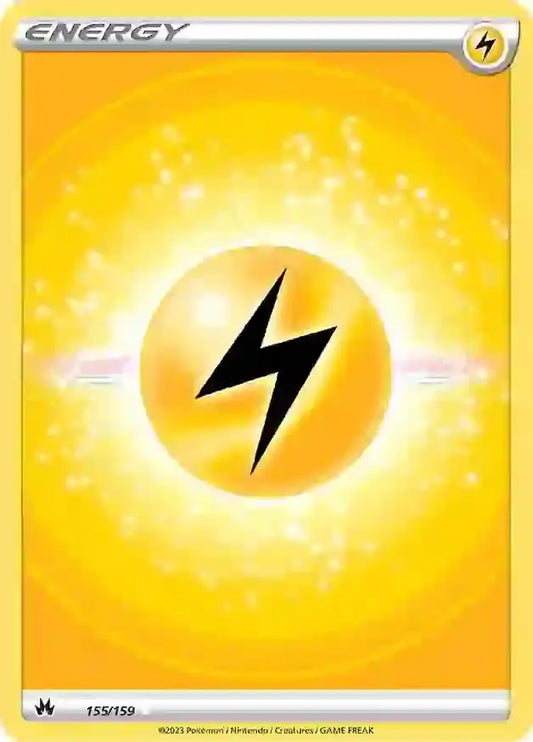 Lightning Energy 155, Crown Zenith | Sword & Shield, , 0.00 kr, Pokesingles. Kjøp pokemon kort til lave priser hos oss.
