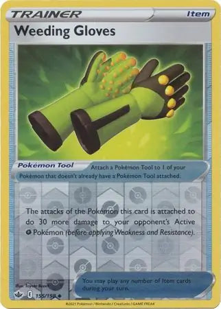 Weeding Gloves Reverse Holo 155 Pokesingles