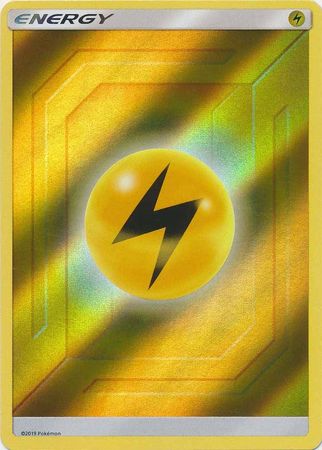 Lightning Energy [Reverse Holo] Pokemon Hidden Fates Pokesingles