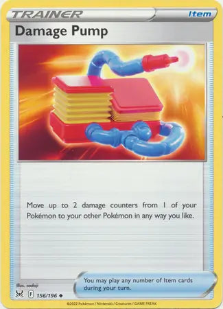 Damage Pump 156, Lost Origin | Sword & Shield, , 0.00 kr, Pokesingles. Kjøp pokemon kort til lave priser hos oss.