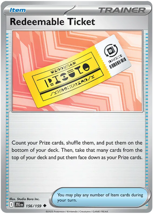 Redeemable Ticket 156 - Journey Together Pokesingles