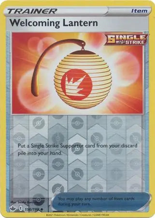 Welcoming Lantern Reverse Holo 156
