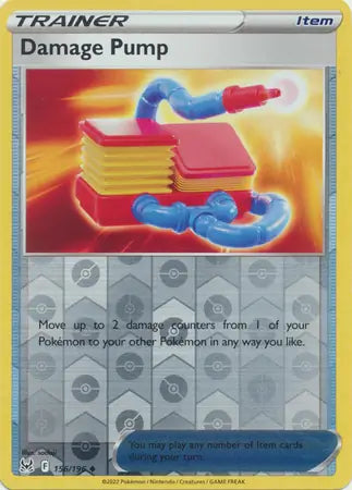 Damage Pump Reverse Holo 156, Lost Origin | Sword & Shield, , 0.00 kr, Pokesingles. Kjøp pokemon kort til lave priser hos oss.