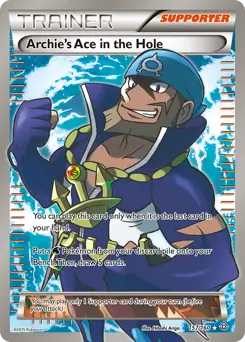 Full Art Archie's Ace in the Hole 157 - Primal Clash Pokesingles