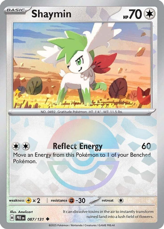 Shaymin (Poke Ball Pattern) 87 - Prismatic Evolutions