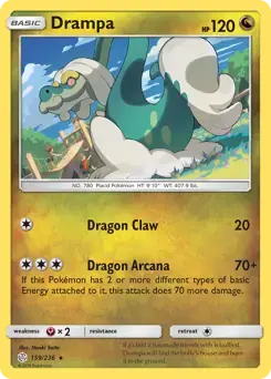 Drampa 159 - Cosmic Eclipse Pokesingles
