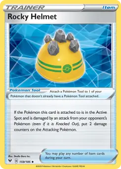Rocky Helmet 159 - Vivid Voltage Pokesingles