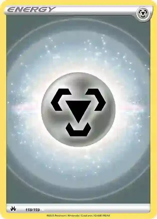 Metal Energy 159, Crown Zenith | Sword & Shield, , 0.00 kr, Pokesingles. Kjøp pokemon kort til lave priser hos oss.