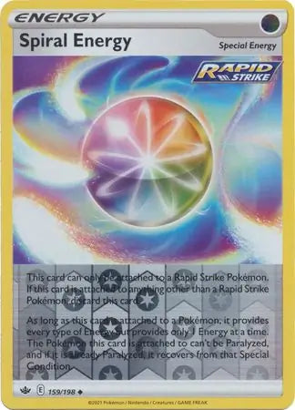 Spiral Energy Reverse Holo 159