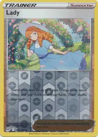 Lady Reverse Holo 159, Lost Origin | Sword & Shield, , 0.00 kr, Pokesingles. Kjøp pokemon kort til lave priser hos oss.