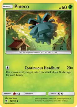 Pineco 15 - Lost Thunder Pokesingles
