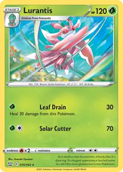 Lurantis 015 - Battle Styles