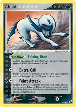 Absol 15 - Legend Maker Pokesingles