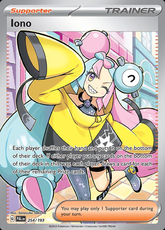 Iono 254 - Paldea Evolved Pokesingles
