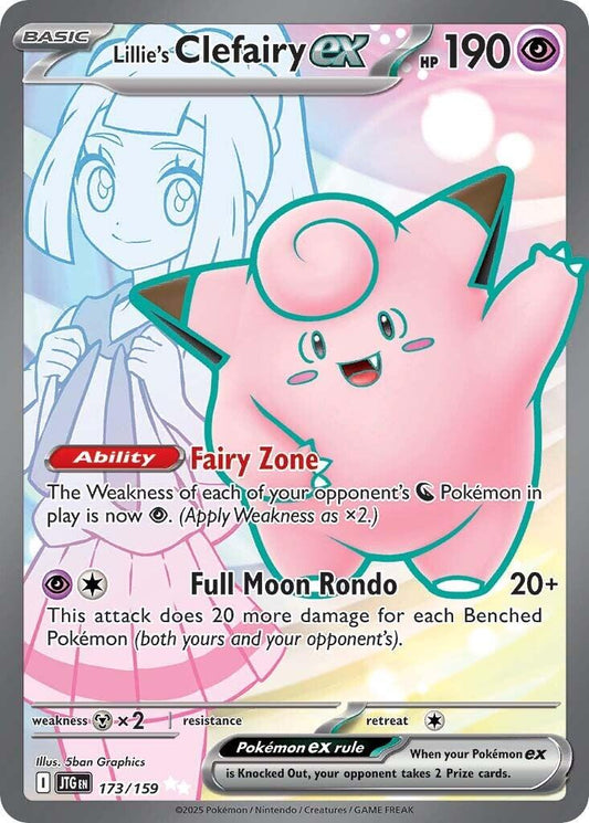 Lillie's Clefairy 173 - Journey Together Pokesingles
