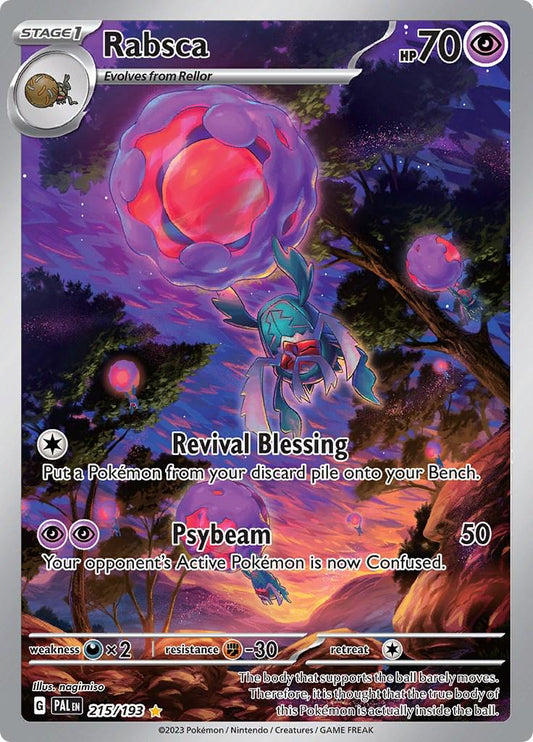 Rabsca 215 - Paldea Evolved Pokesingles