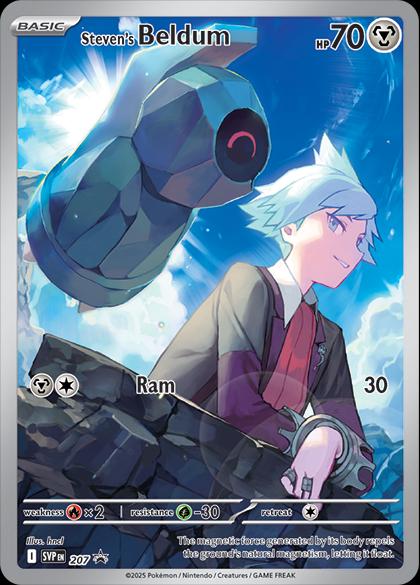 Steven's Beldum 207 SVP Promo 207 Pokesingles