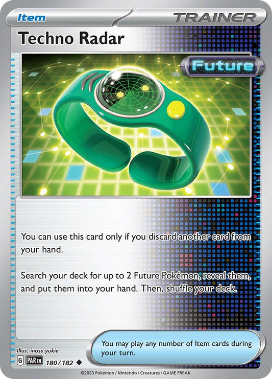 Techno Radar 180 - Paradox Rift Pokesingles