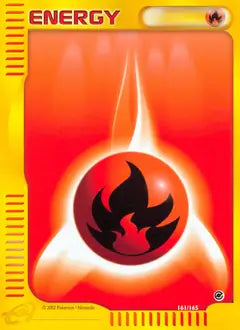 Fire Energy 161 - Expedition Pokesingles