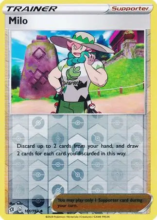 Milo Reverse Holo 161 - Rebel Clash Pokesingles