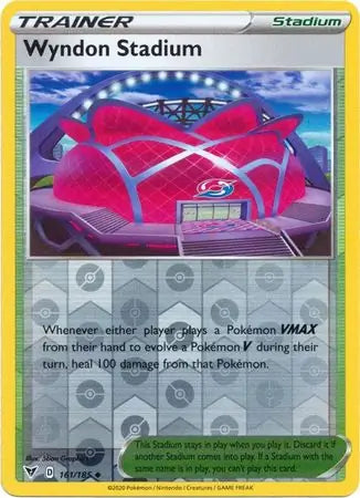Wyndon Stadium Reverse Holo 161 - Vivid Voltage