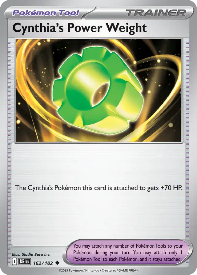 Cynthia's Power Weight 162 - Destined Rivals Pokesingles