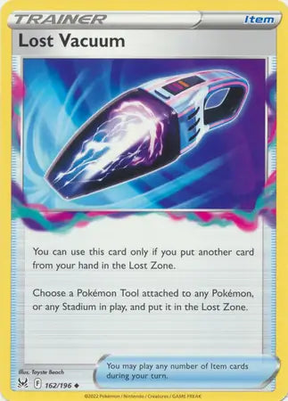 Lost Vacuum 162, Lost Origin | Sword & Shield, , 0.00 kr, Pokesingles. Kjøp pokemon kort til lave priser hos oss.