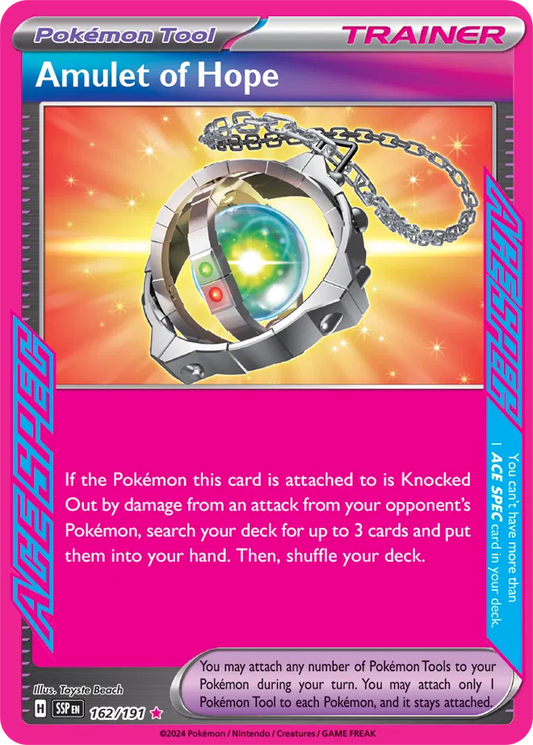 Amulet of Hope 162 - Surging Sparks Pokesingles