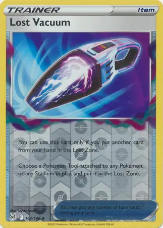 Lost Vacuum Reverse Holo 162, Lost Origin | Sword & Shield, , 0.00 kr, Pokesingles. Kjøp pokemon kort til lave priser hos oss.
