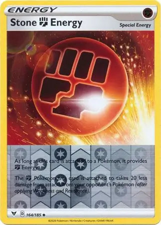 Stone Fighting Energy Reverse Holo 164 - Vivid Voltage