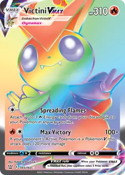 Victini VMAX Secret 165 - Battle Styles