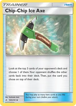 Chip-Chip Ice Axe 165 - Unbroken Bonds Pokesingles