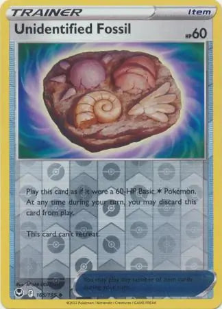 Unidentified Fossil Reverse Holo 165, Silver Tempest | Sword & Shield, , 0.00 kr, Pokesingles. Kjøp pokemon kort til lave priser hos oss.