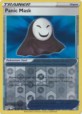Panic Mask Reverse Holo 165, Lost Origin | Sword & Shield, , 0.00 kr, Pokesingles. Kjøp pokemon kort til lave priser hos oss.