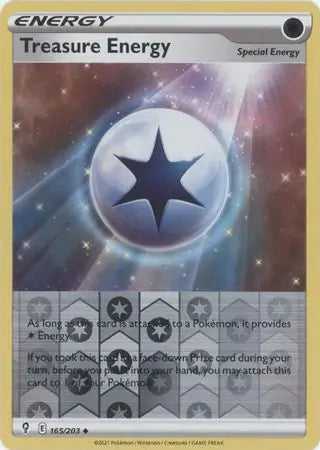 Treasure Energy Reverse Holo 165, Evolving Skies | Sword & Shield, trainer, 5.00 kr, Pokesingles. Kjøp pokemon kort til lave priser hos oss.