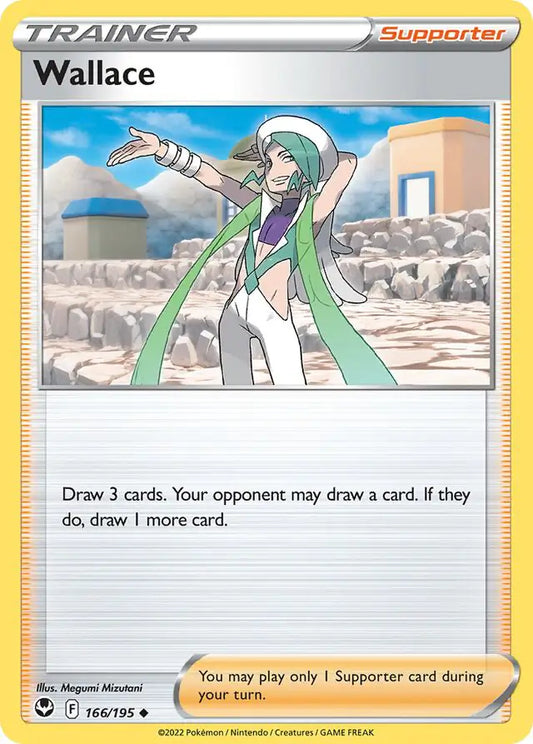 Wallace 166, Silver Tempest | Sword & Shield, , 0.00 kr, Pokesingles. Kjøp pokemon kort til lave priser hos oss.