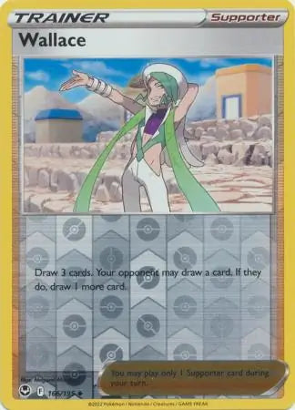 Wallace Reverse Holo 166, Silver Tempest | Sword & Shield, , 0.00 kr, Pokesingles. Kjøp pokemon kort til lave priser hos oss.