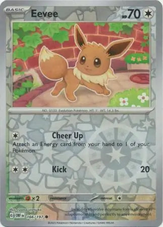 Eevee Reverse Holo 166, Obsidian Flames | Scarlet & Violet, , 4.00 kr, Pokesingles. Kjøp pokemon kort til lave priser hos oss.