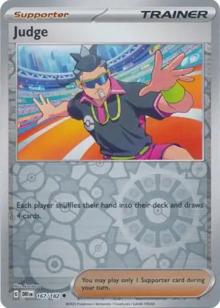 Judge Reverse Holo 167 - Destined Rivals Pokesingles