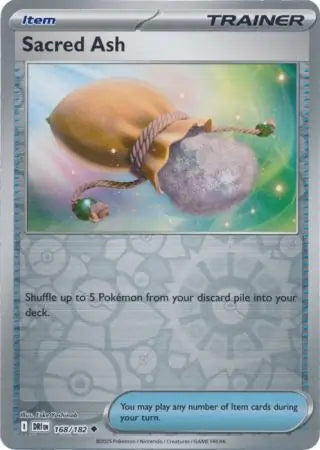 Sacred Ash Reverse Holo 168 - Destined Rivals Pokesingles