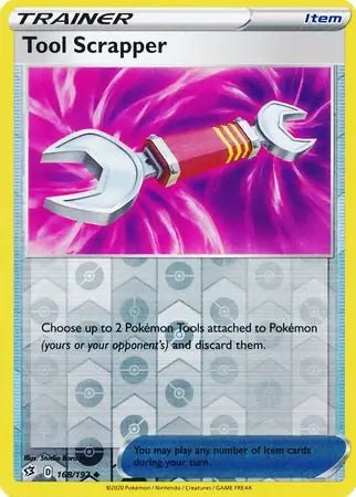 Tool Scrapper Reverse Holo 168 - Rebel Clash Pokesingles