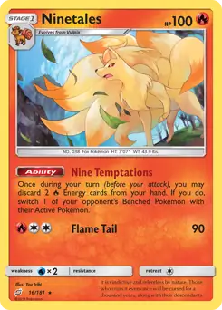 Ninetales 16 - Team Up Pokesingles
