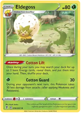 Eldegoss 016, Evolving Skies | Sword & Shield, , 5.00 kr, Pokesingles. Kjøp pokemon kort til lave priser hos oss.