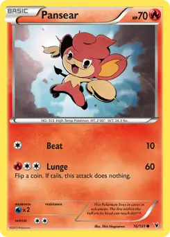 Pansear 16 - Noble Victories Pokesingles