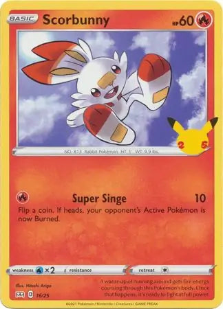 Scorbunny 16 - Mcdonald's 25th Anniversary