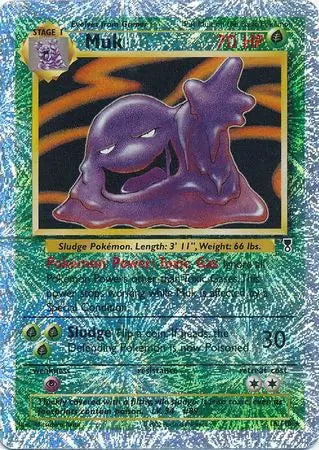 Muk Reverse Holo 16 - Legendary Collection Pokesingles